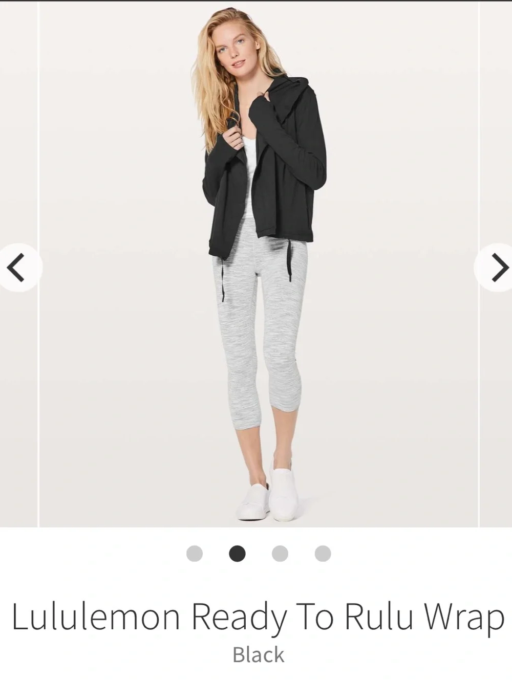 Lululemon Ready‎ to Rulu wrap black 6